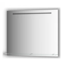 Зеркало с полочкой и LED-светильником Evoform Ledline-S BY 2157 90х75 см