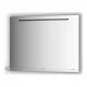 Зеркало с полочкой и LED-светильником Evoform Ledline-S BY 2158 100х75 см