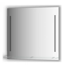 Зеркало с полочкой и LED-светильником Evoform Ledline-S BY 2165 90х75 см