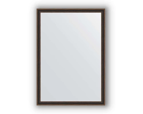Зеркало в багетной раме Evoform Definite BY 0624 48 x 68 см, витой махагон