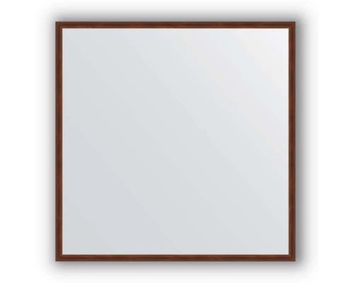 Зеркало в багетной раме Evoform Definite BY 0654 68 x 68 см, орех