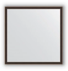 Зеркало в багетной раме Evoform Definite BY 0658 68 x 68 см, витой махагон