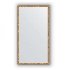 Зеркало в багетной раме Evoform Definite BY 0729 57 x 107 см, золотой бамбук