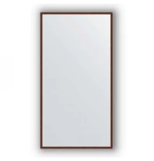 Зеркало в багетной раме Evoform Definite BY 0740 68 x 128 см, орех