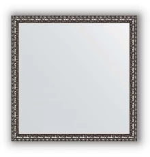 Зеркало в багетной раме Evoform Definite BY 0773 60 x 60 см, черненное серебро