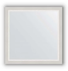Зеркало в багетной раме Evoform Definite BY 0776 62 x 62 см, алебастр