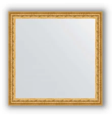 Зеркало в багетной раме Evoform Definite BY 0778 62 x 62 см, сусальное золото