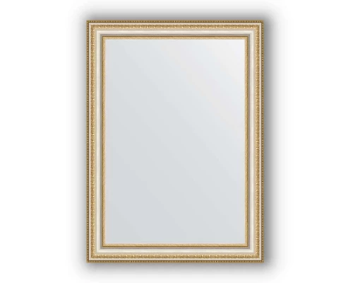 Зеркало в багетной раме Evoform Definite BY 0797 55 x 75 см, золотые бусы на серебре