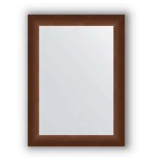 Зеркало в багетной раме Evoform Definite BY 0799 56 x 76 см, орех