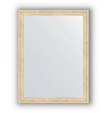 Зеркало в багетной раме Evoform Definite BY 1010 63 x 83 см, слоновая кость