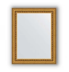 Зеркало в багетной раме Evoform Definite BY 1344 38 x 48 см, бусы золотые