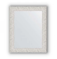 Зеркало в багетной раме Evoform Definite BY 3002 38 x 48 см, чеканка белая