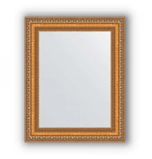 Зеркало в багетной раме Evoform Definite BY 3010 41 x 51 см, золотые бусы на бронзе