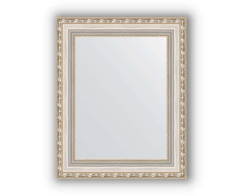 Зеркало в багетной раме Evoform Definite BY 3014 42 x 52 см, версаль серебро
