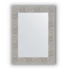 Зеркало в багетной раме Evoform Definite BY 3057 60 x 80 см, волна хром