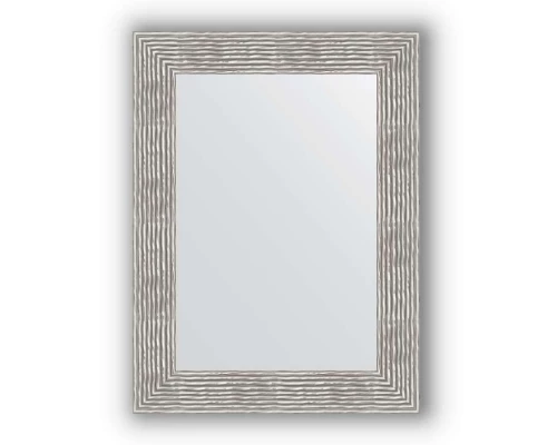 Зеркало в багетной раме Evoform Definite BY 3057 60 x 80 см, волна хром