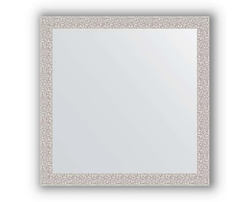 Зеркало в багетной раме Evoform Definite BY 3132 61 x 61 см, мозаика хром
