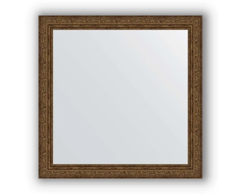 Зеркало в багетной раме Evoform Definite BY 3137 64 x 64 см, виньетка состаренная бронза