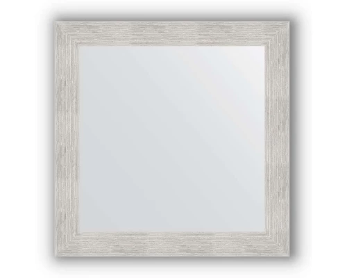 Зеркало в багетной раме Evoform Definite BY 3144 66 x 66 см, серебряный дождь