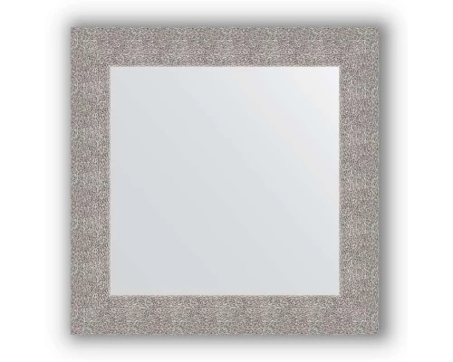 Зеркало в багетной раме Evoform Definite BY 3151 70 x 70 см, чеканка серебряная