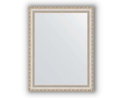 Зеркало в багетной раме Evoform Definite BY 3174 65 x 85 см, версаль серебро
