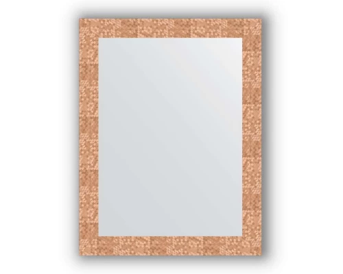 Зеркало в багетной раме Evoform Definite BY 3178 66 x 86 см, соты медь