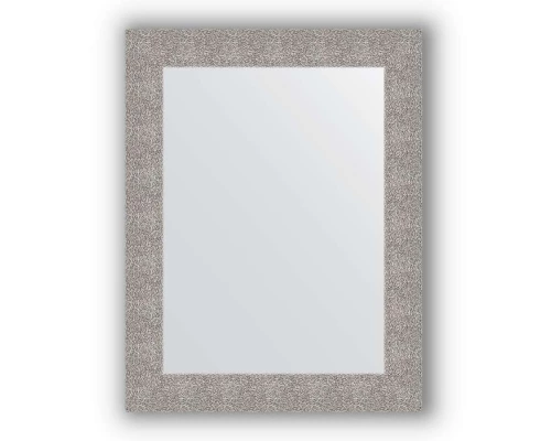 Зеркало в багетной раме Evoform Definite BY 3183 70 x 90 см, чеканка серебряная