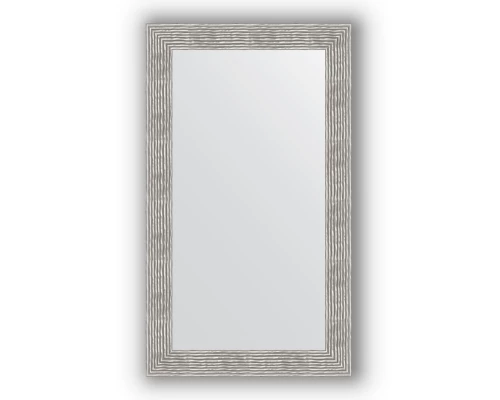 Зеркало в багетной раме Evoform Definite BY 3217 70 x 120 см, волна хром