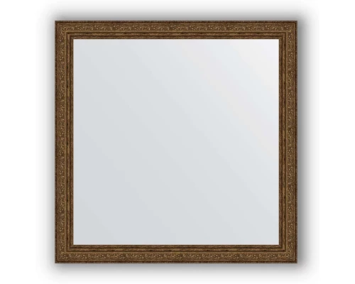Зеркало в багетной раме Evoform Definite BY 3233 74 x 74 см, виньетка состаренная бронза