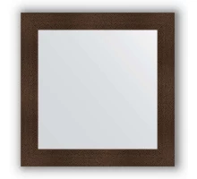Зеркало в багетной раме Evoform Definite BY 3248 80 x 80 см, бронзовая лава
