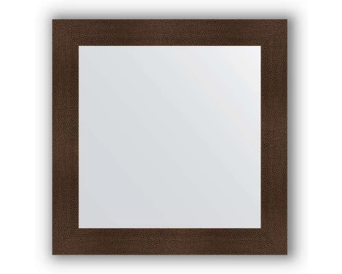 Зеркало в багетной раме Evoform Definite BY 3248 80 x 80 см, бронзовая лава