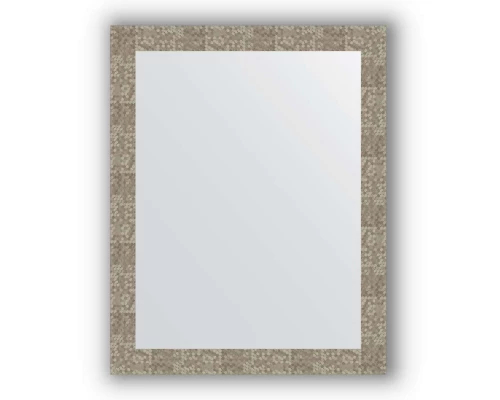 Зеркало в багетной раме Evoform Definite BY 3276 76 x 96 см, соты титан