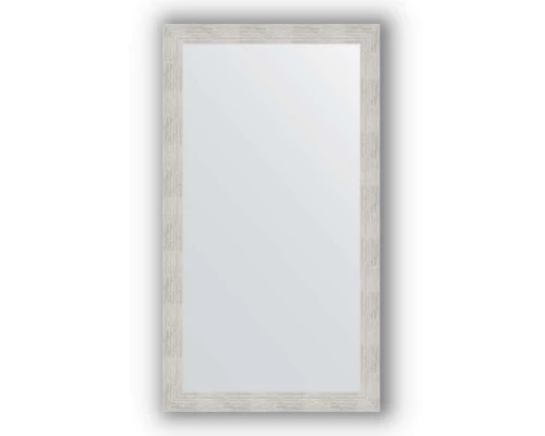 Зеркало в багетной раме Evoform Definite BY 3304 76 x 136 см, серебряный дождь