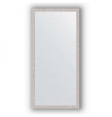 Зеркало в багетной раме Evoform Definite BY 3324 71 x 151 см, мозаика хром