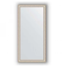 Зеркало в багетной раме Evoform Definite BY 3334 75 x 155 см, версаль серебро