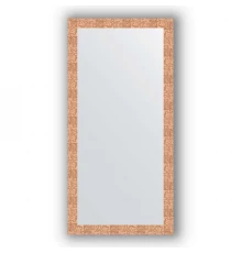 Зеркало в багетной раме Evoform Definite BY 3338 76 x 156 см, соты медь