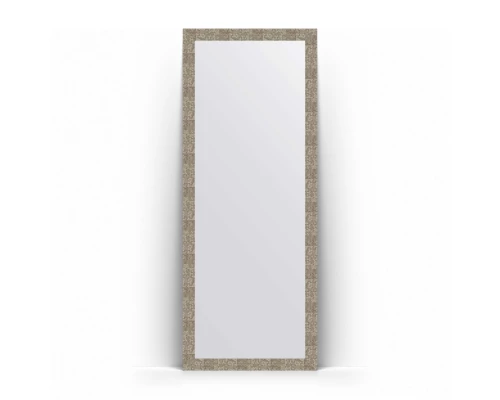Зеркало в багетной раме Evoform Definite Floor BY 6006 78 x 197 см, соты титан