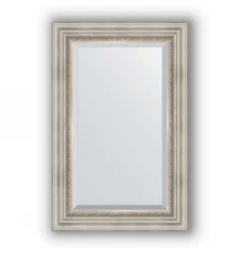 Зеркало в багетной раме Evoform Exclusive BY 1237 56 x 86 см, римское серебро