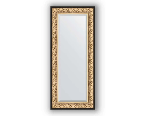 Зеркало в багетной раме Evoform Exclusive BY 1261 60 x 140 см, барокко золото