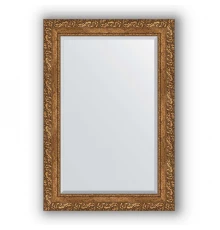 Зеркало в багетной раме Evoform Exclusive BY 1280 65 x 95 см, виньетка бронзовая