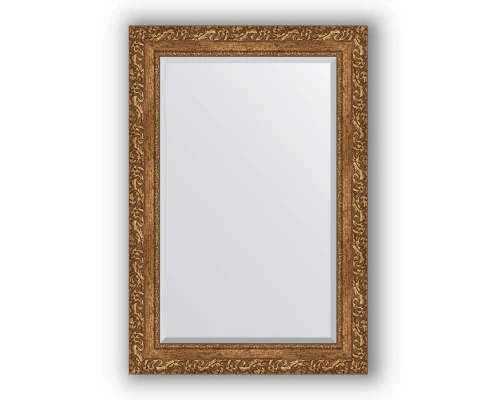 Зеркало в багетной раме Evoform Exclusive BY 1280 65 x 95 см, виньетка бронзовая