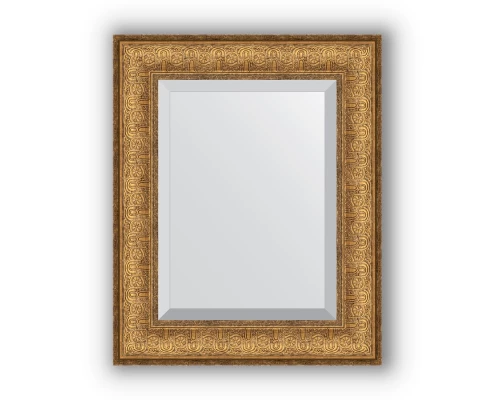 Зеркало в багетной раме Evoform Exclusive BY 1365 44 x 54 см, медный эльдорадо