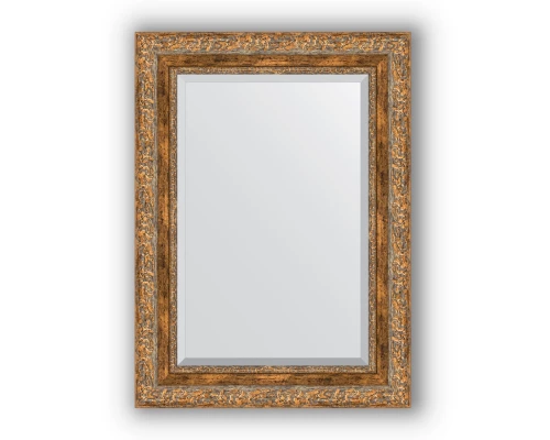 Зеркало в багетной раме Evoform Exclusive BY 3384 55 x 75 см, виньетка античная бронза