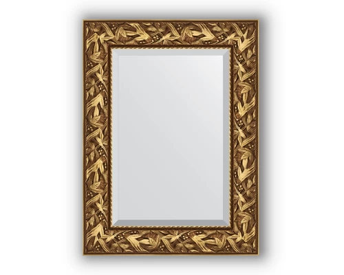 Зеркало в багетной раме Evoform Exclusive BY 3389 59 x 79 см, византия золото