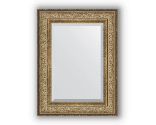 Зеркало в багетной раме Evoform Exclusive BY 3399 60 x 80 см, виньетка античная бронза