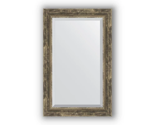 Зеркало в багетной раме Evoform Exclusive BY 3408 53 x 83 см, старое дерево с плетением