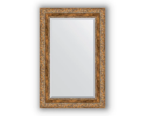 Зеркало в багетной раме Evoform Exclusive BY 3410 55 x 85 см, виньетка античная бронза