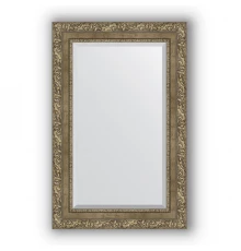 Зеркало в багетной раме Evoform Exclusive BY 3411 55 x 85 см, виньетка античная латунь