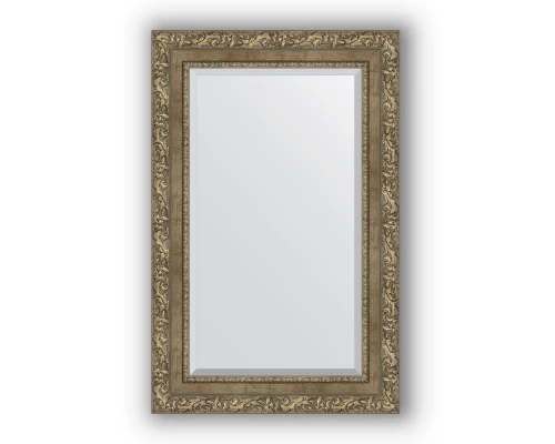 Зеркало в багетной раме Evoform Exclusive BY 3411 55 x 85 см, виньетка античная латунь