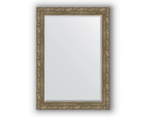 Зеркало в багетной раме Evoform Exclusive BY 3463 75 x 105 см, виньетка античная латунь